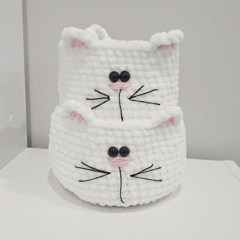 Набір кошиків органайзерів ручної роботи (23537-Нов)