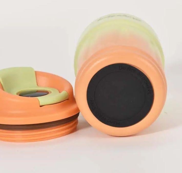 Термокухоль Смарт градієнт з інтелектуальним дисплеєм температури 420 мл Помаранчевий (2470371610) - фото 10