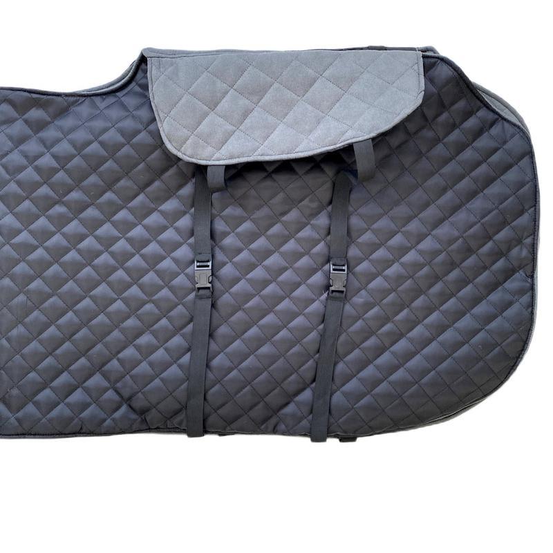 Накидки на сиденье автомобиля с подголовником эко-замша задний комплект Серый (742) - фото 6 Накидки на сиденье автомобиля с подголовником эко-замша задний комплект Серый (742) - фото 6