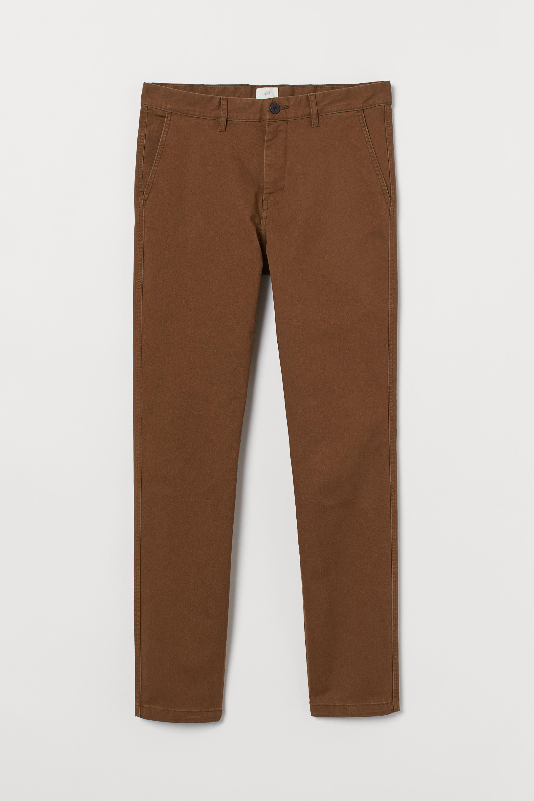 Штани H&M р. 30/30 Коричневий (Q12097108769)