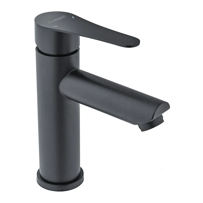 Смеситель для умывальника Champion SAP-001-A Black из нержавеющей стали (CH6161)