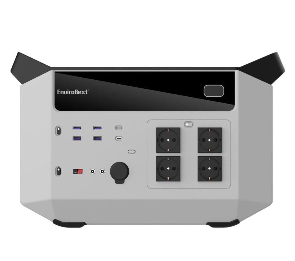 Портативная зарядная станция EnviroBest ADAYO Portable Power Station SP2500 2496Wh Capacity 2500W Output