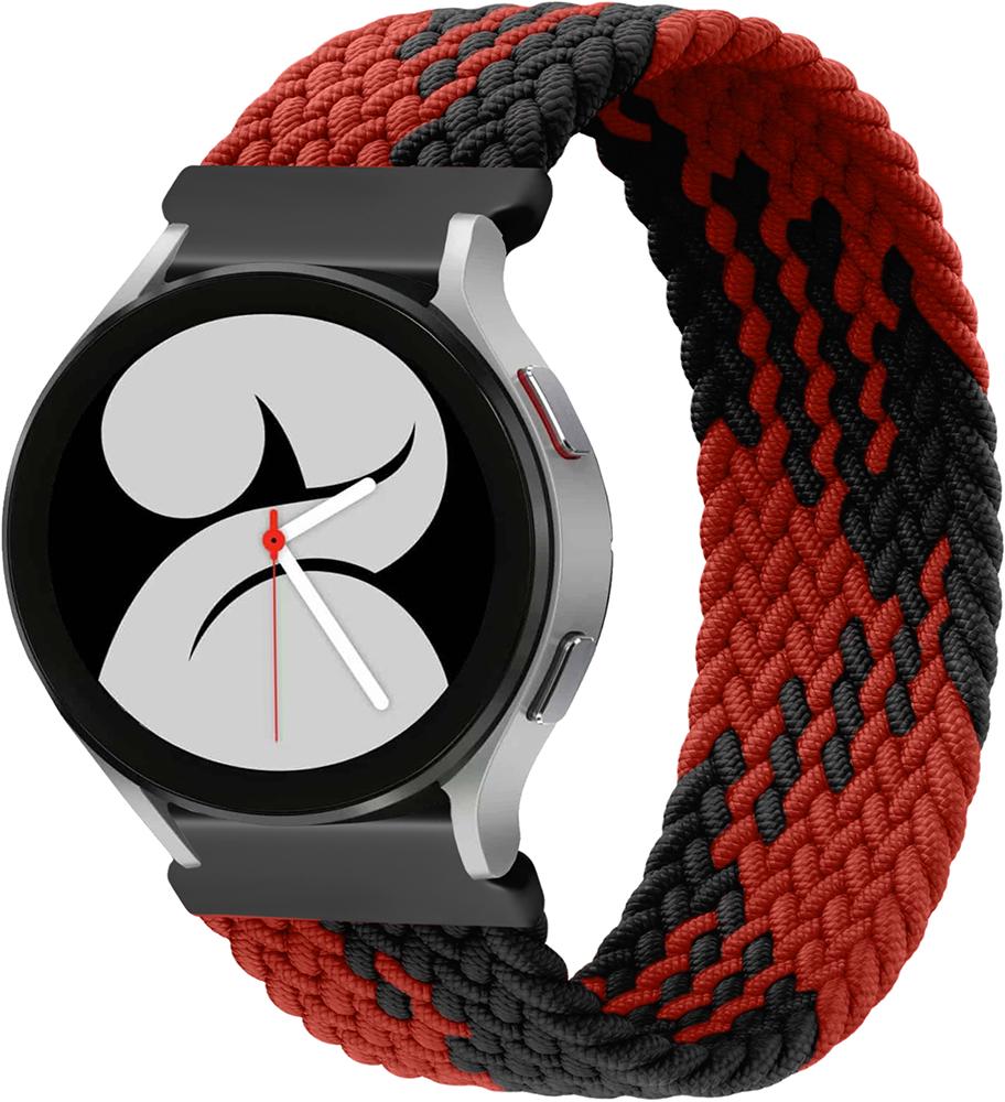 Ремешок Solo Loop Multi для Galaxy Watch 4 40 мм 135 мм Black/Red (23499-44)