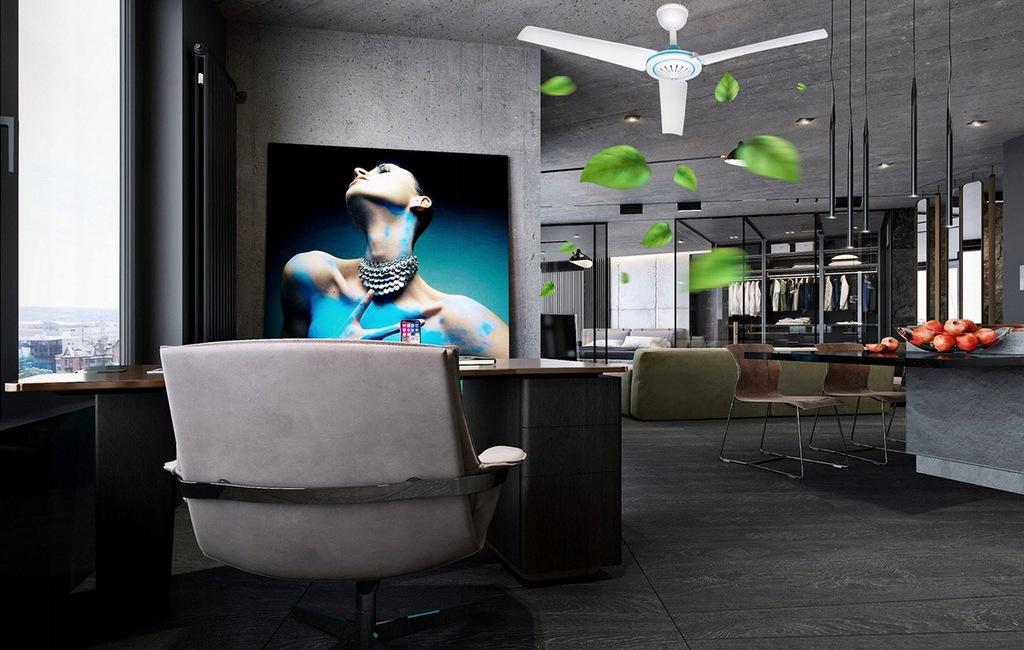 Вентилятор стельовий X-tech з пультом дистанційного керування 90 см Білий - фото 6 Вентилятор стельовий X-tech з пультом дистанційного керування 90 см Білий - фото 6