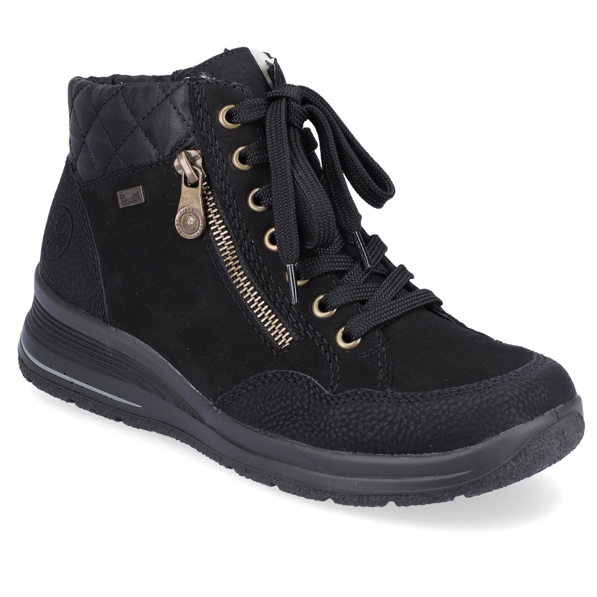 Ботинки женские зимние RIEKER повседневные р. 38 Черный (013886-38)