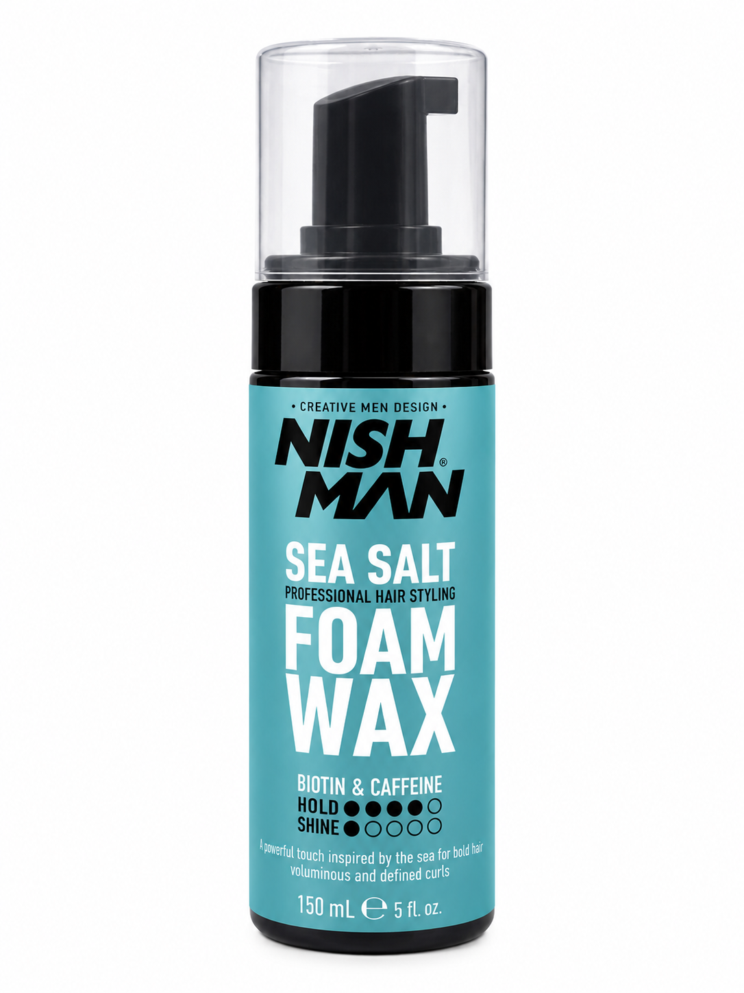 Віск пінний для стайлінгу з морською сіллю Nishman Foam Wax 150 мл (NMN-150-FW) Віск пінний для стайлінгу з морською сіллю Nishman Foam Wax 150 мл (NMN-150-FW)