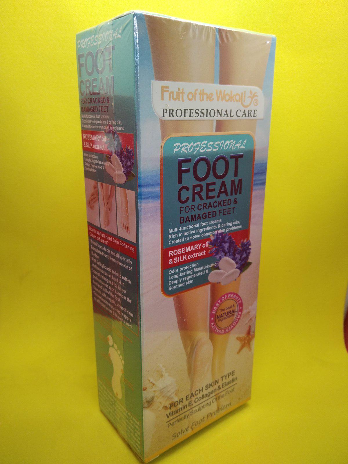 Крем для ніг Wokali Professional Foot Cream з розмарином - фото 2