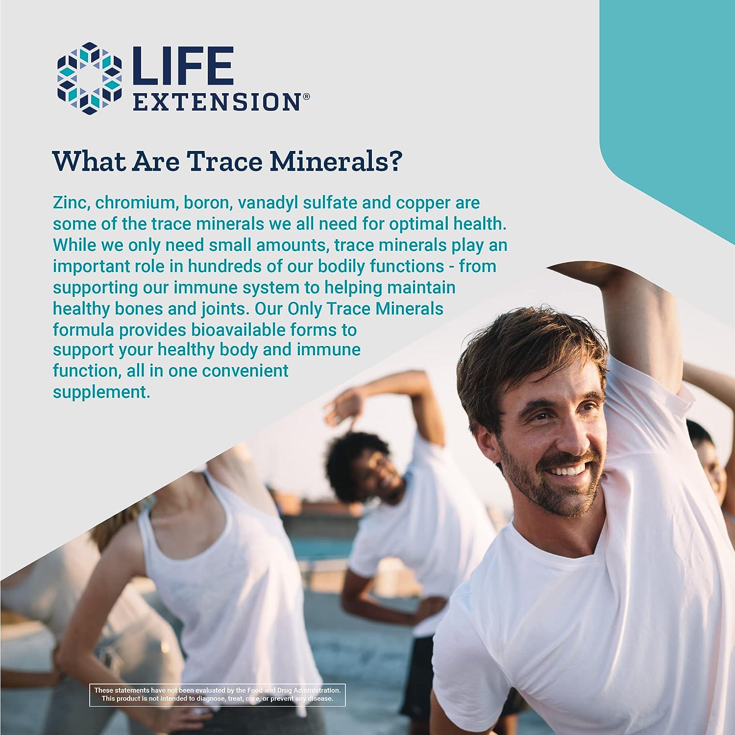 ᐉ Комплекс мультиминеральный Life Extension Only Trace Minerals 90 капс ...