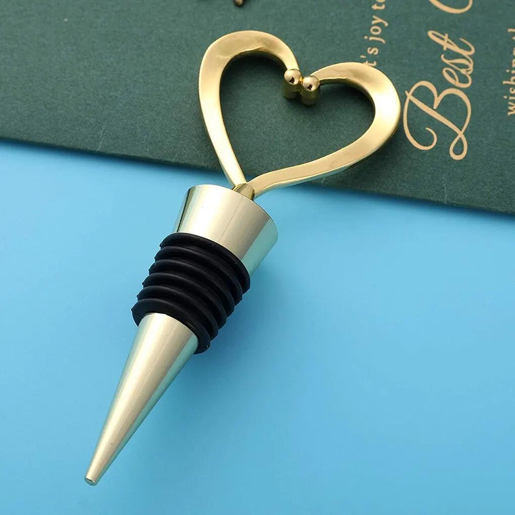 Пробка для пляшок вина багаторазова Серце Золотистий (2789190649) - фото 6 Пробка для пляшок вина багаторазова Серце Золотистий (2789190649) - фото 6