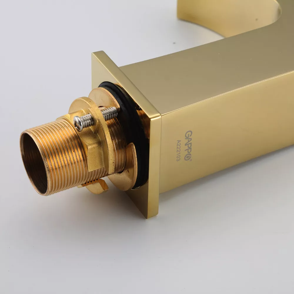 Смеситель для умывальника Gappo G1007-13 Золотой (1045060) - фото 14 Смеситель для умывальника Gappo G1007-13 Золотой (1045060) - фото 14