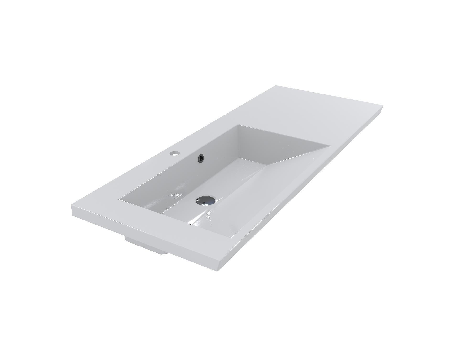 Умывальник для ванной комнаты Fancy Marble Peggy 1250 L (3613301)