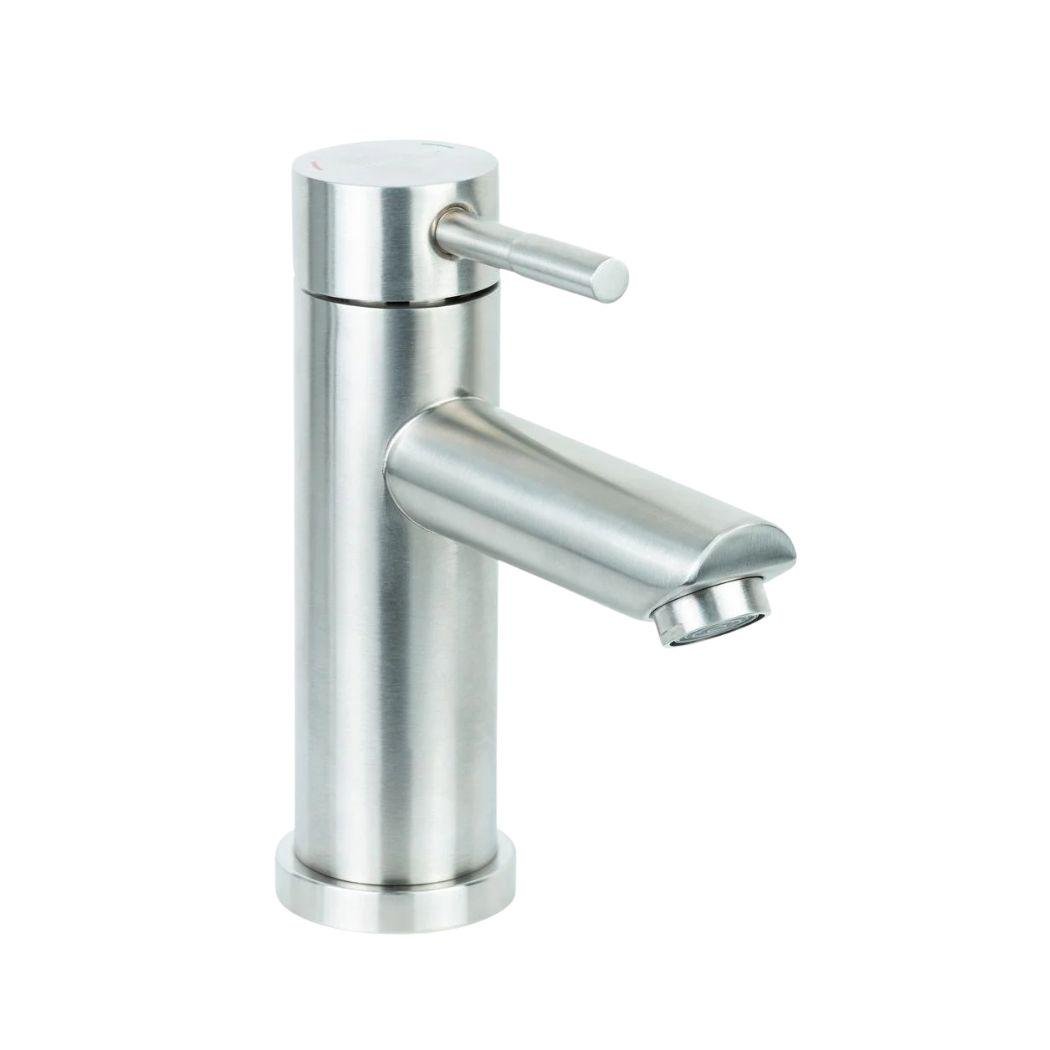 Змішувач для раковини Aquatica KT-1A170P KT Ø35 литий на гайці SS (27445461)