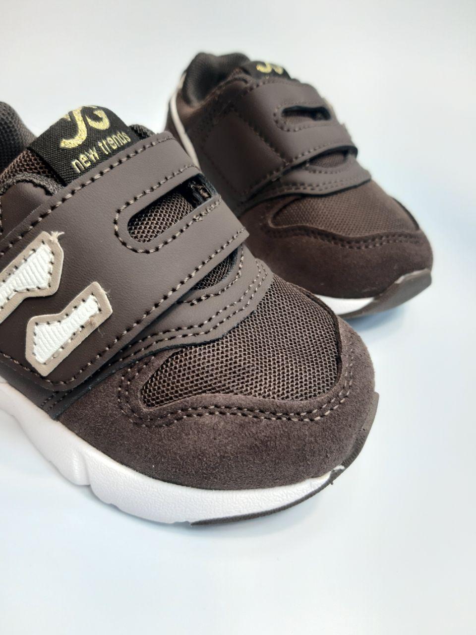 Кроссовки для мальчика Jong Golf р. 25 16,4 см Коричневый (11728-4 brown) - фото 5