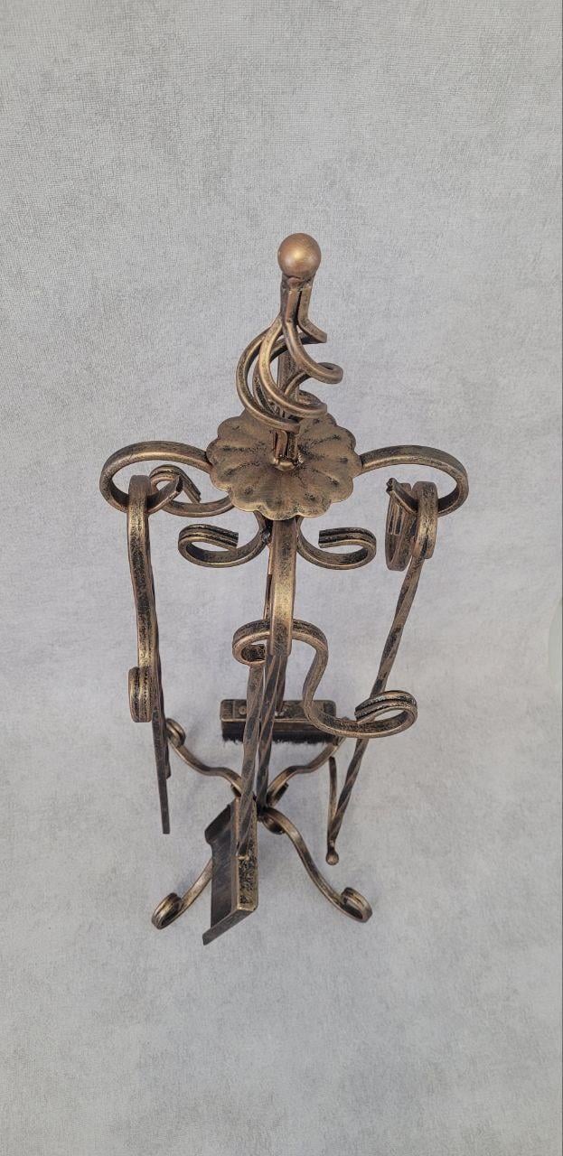 Набір камінний кований Бронзовий (2525686291) - фото 2 Набір камінний кований Бронзовий (2525686291) - фото 2