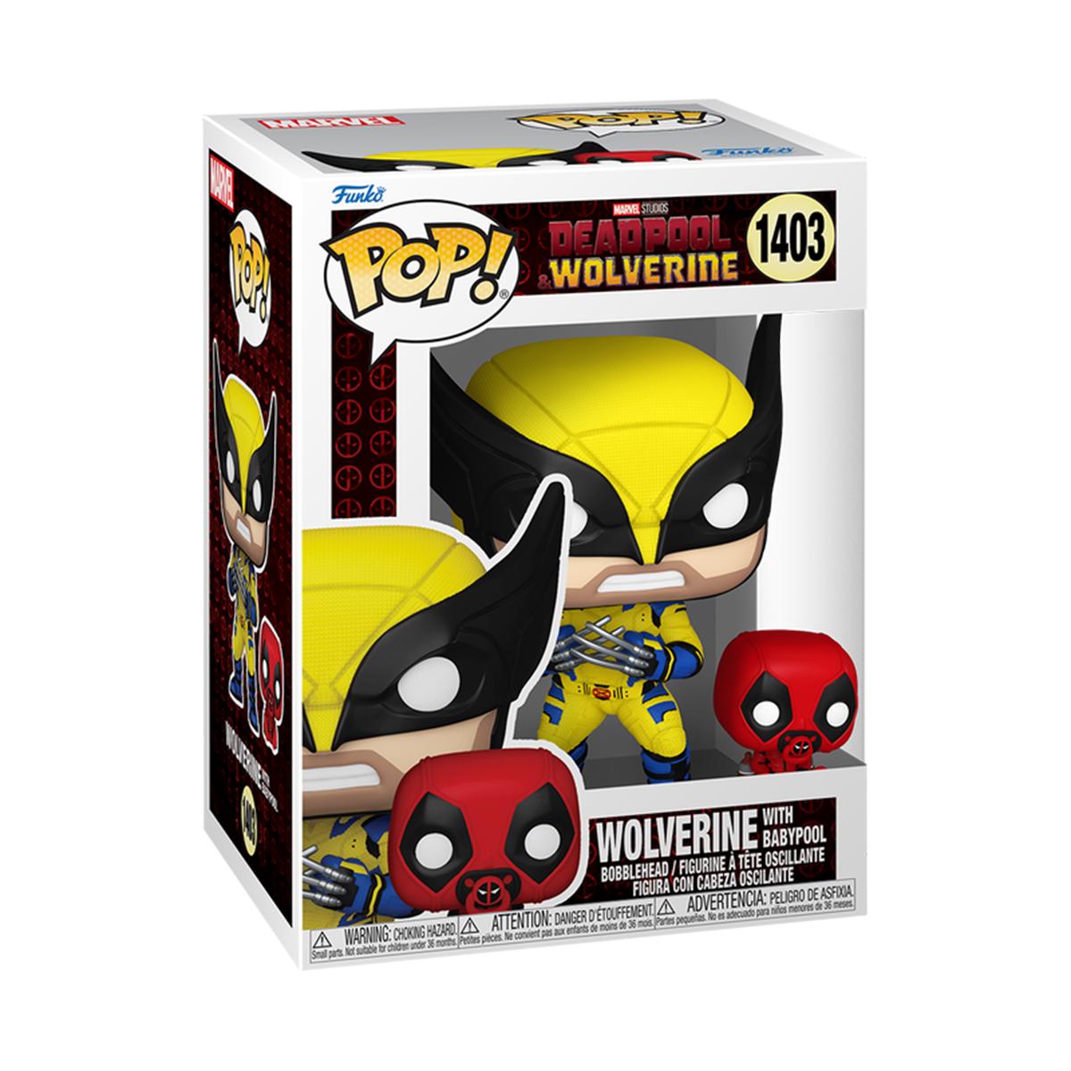 Детская игровая фигурка Funko POP Росомаха и Бебипул Deadpool (82382)