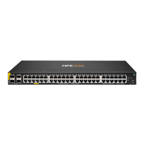 Комутатор керований Aruba Networking CX 6100 48G Class4 PoE 4SFP+ 370W Switch 176 Гбіт/с Black (JL675A) - фото 3