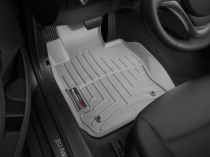 Килимки автомобільні передні лайнери WeatherTech 463651 BMW X1 2013-2015 Сірий (1334243681)