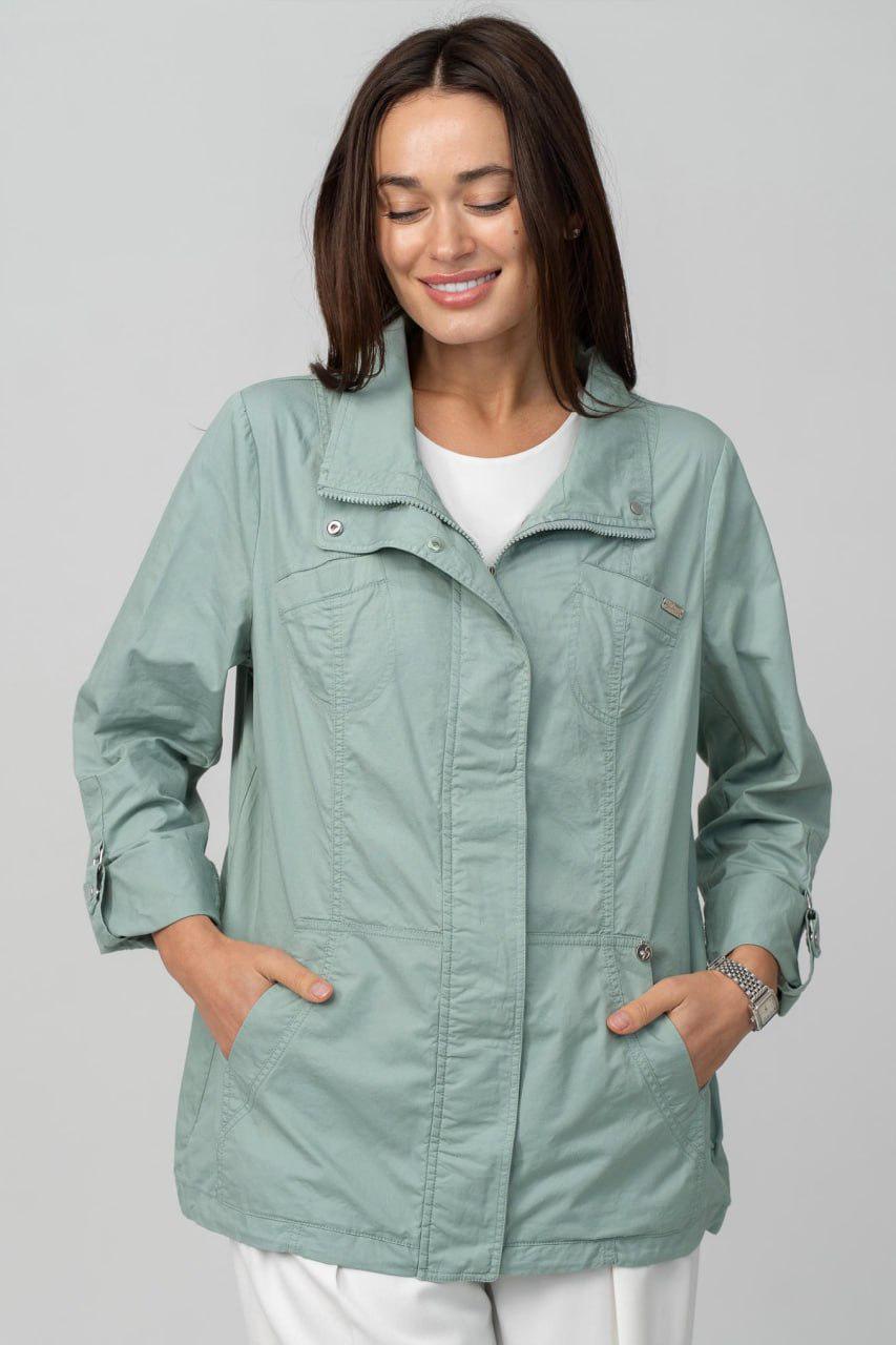 Куртка-ветровка женская 4XL Оливковый (33332649)