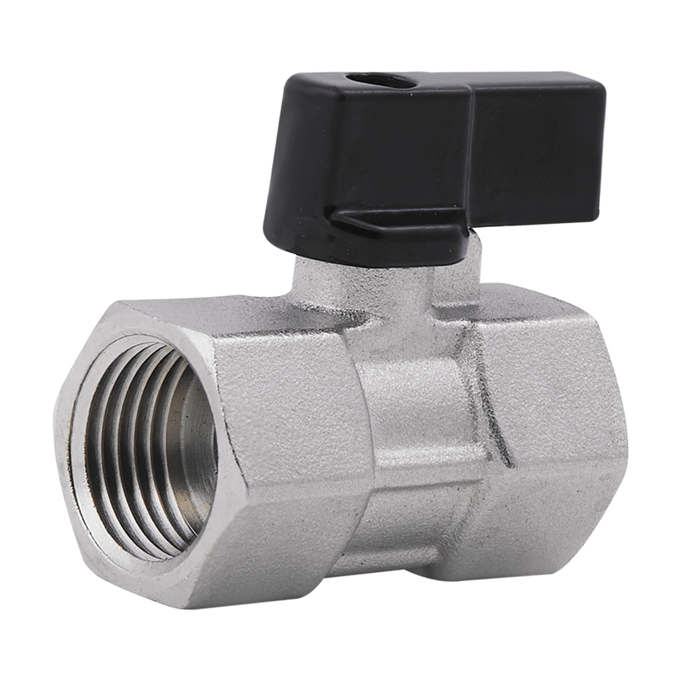 Кран шаровой SD Forte мини 1/2" ВР (SF265W15)