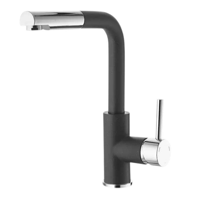 Смеситель для кухни AXIS Tina BW6002G7/C однорычажный Черный (3BT.02791.03B.B0133)