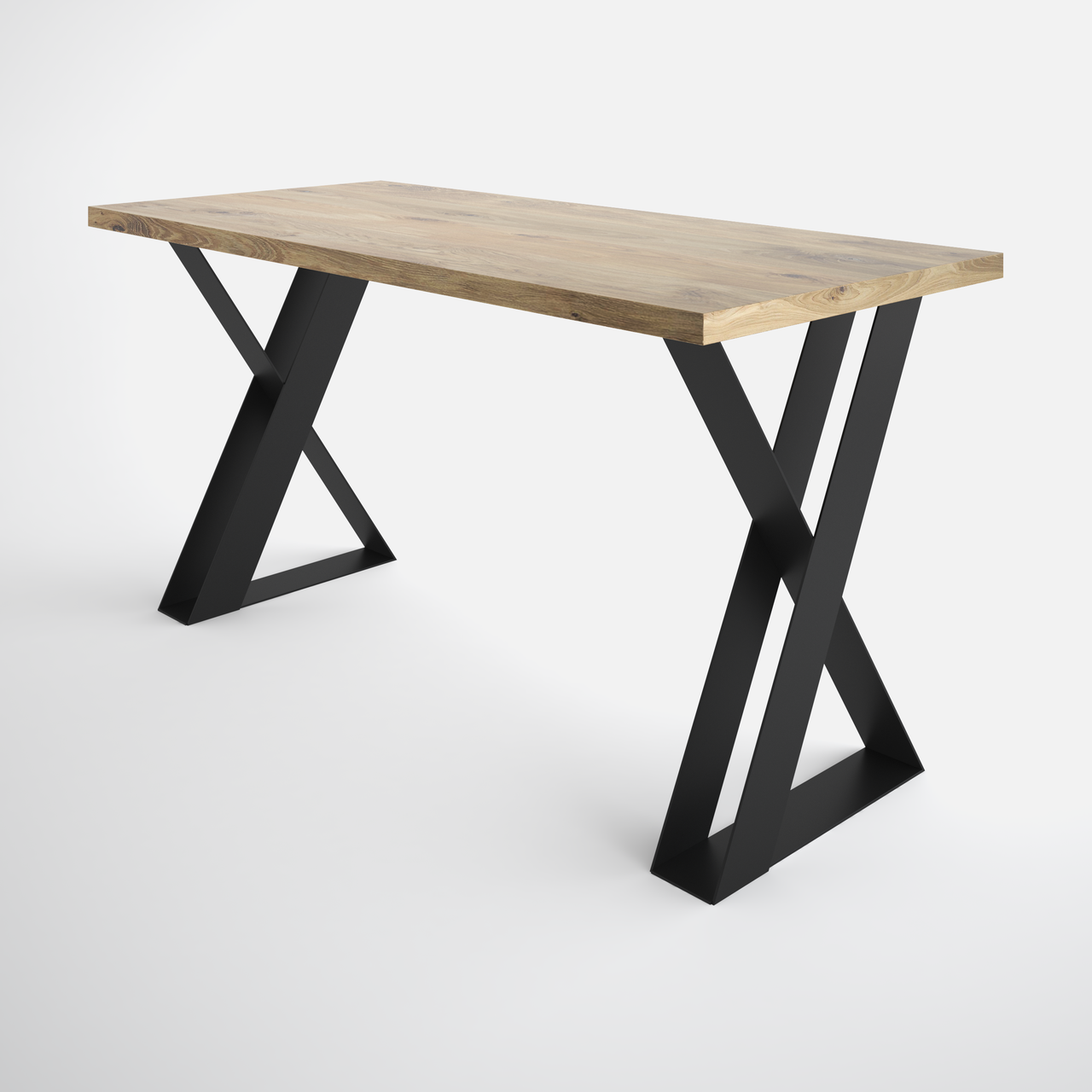 Комплект опор для столу з металу 500х108 мм H 730 мм сталева пластина 100x4,0 мм Чорний (1139) - фото 8 Комплект опор для столу з металу 500х108 мм H 730 мм сталева пластина 100x4,0 мм Чорний (1139) - фото 8