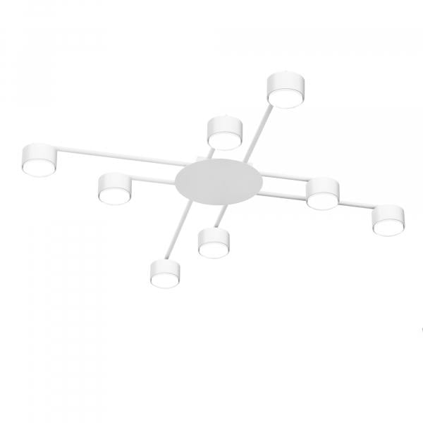 Світильник Videx під лампу накладний 8xGX53 Білий (VL-SPF22B-W)