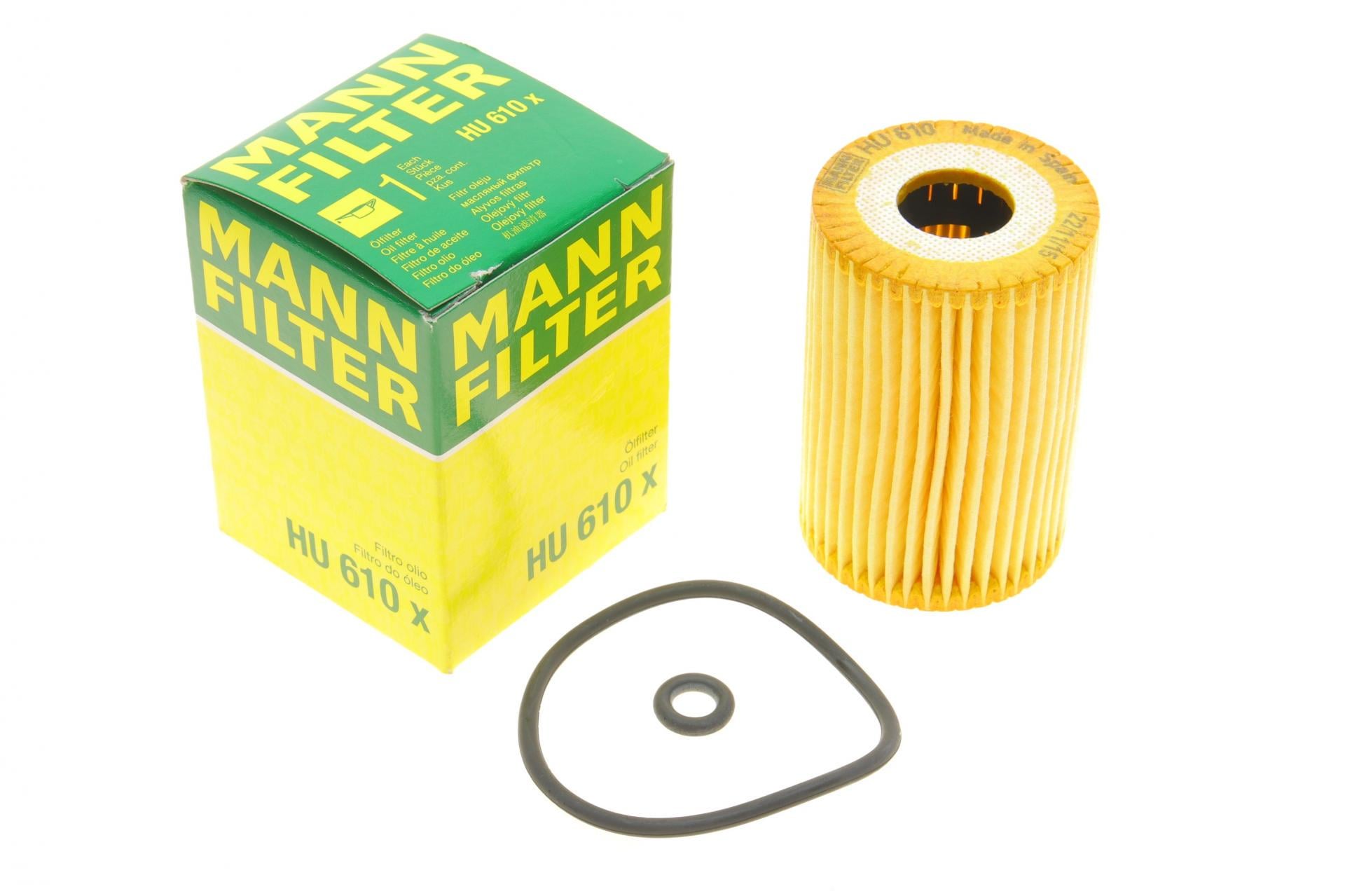 Фильтр масляный Mann-Filter для MB W168 бензин (HU 610 X)