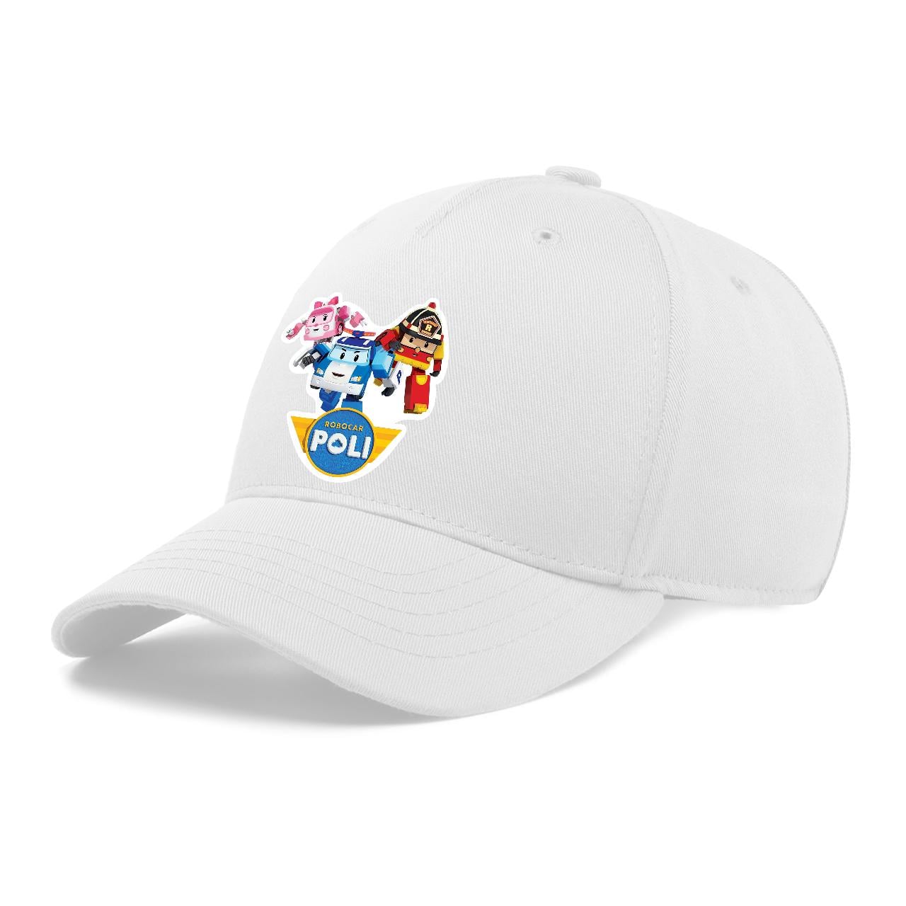 Кепка детская для девочек Robocar Poli Белый (34345-1618-WT-1)