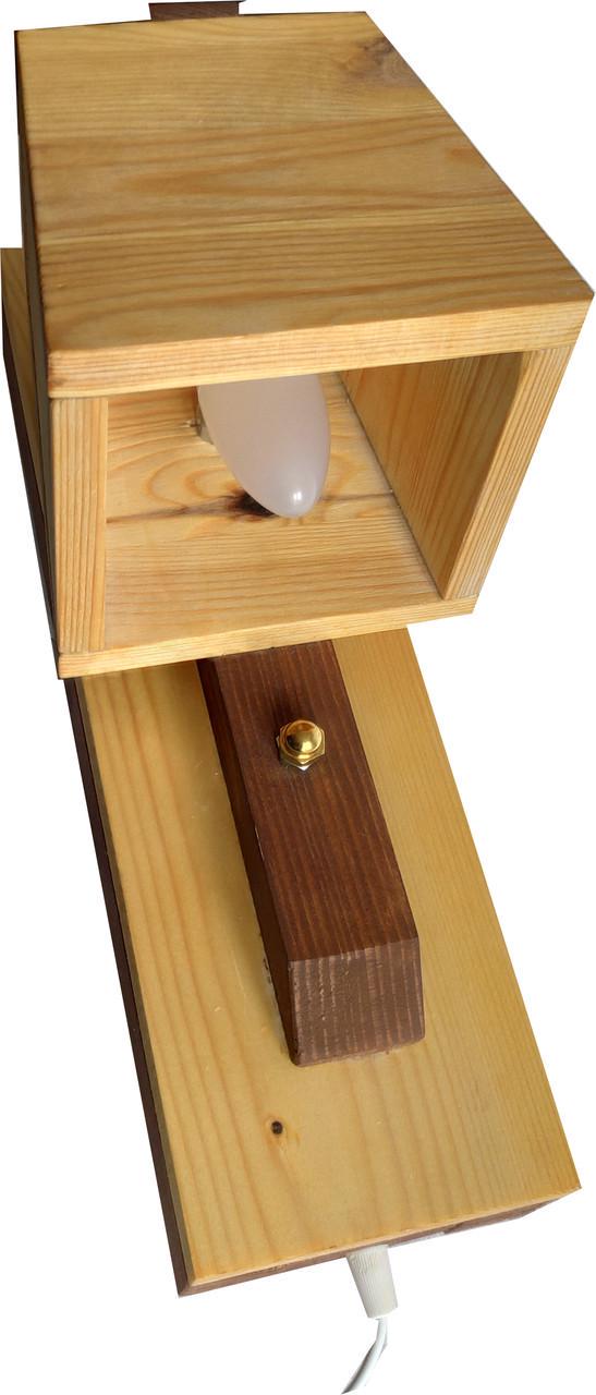 Светильник бра Лофт из дерева (2089080750) - фото 3 Светильник бра Лофт из дерева (2089080750) - фото 3