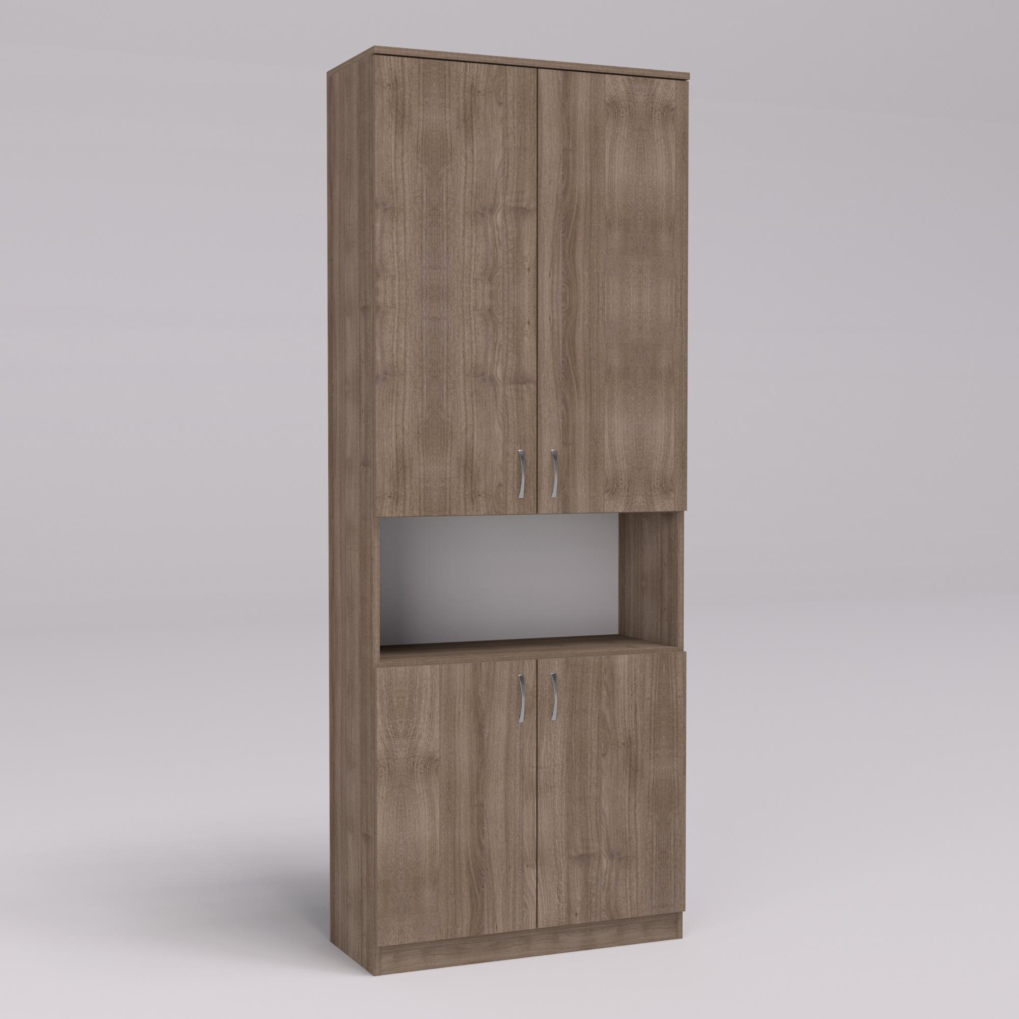 Шафа ОШК-2 800х340х2100 мм Дуб Шамоні Темний (13048)