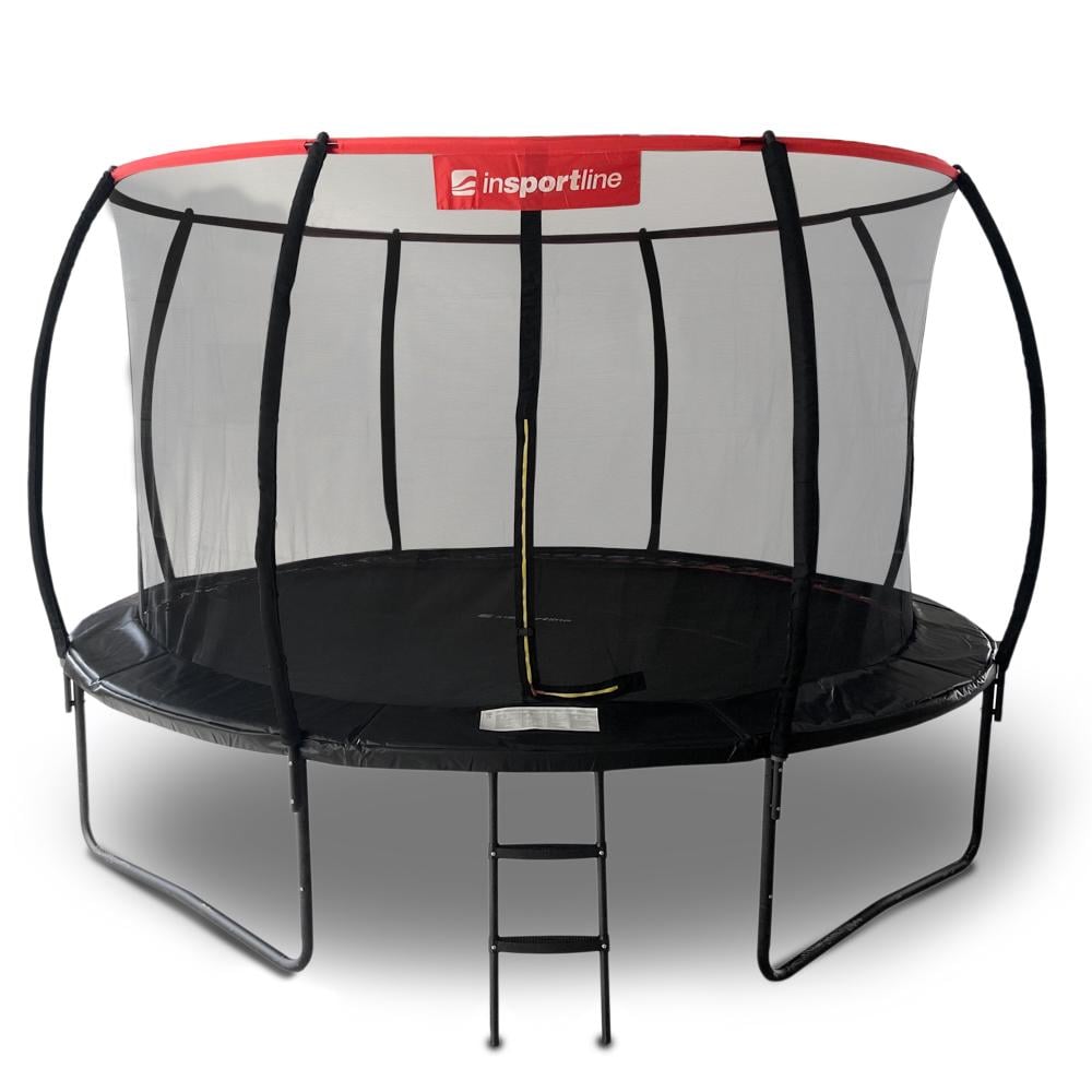 Батут inSPORTline Flea PRO с внутренней сеткой 430 см Черный (313697) - фото 1 Батут inSPORTline Flea PRO с внутренней сеткой 430 см Черный (313697) - фото 1