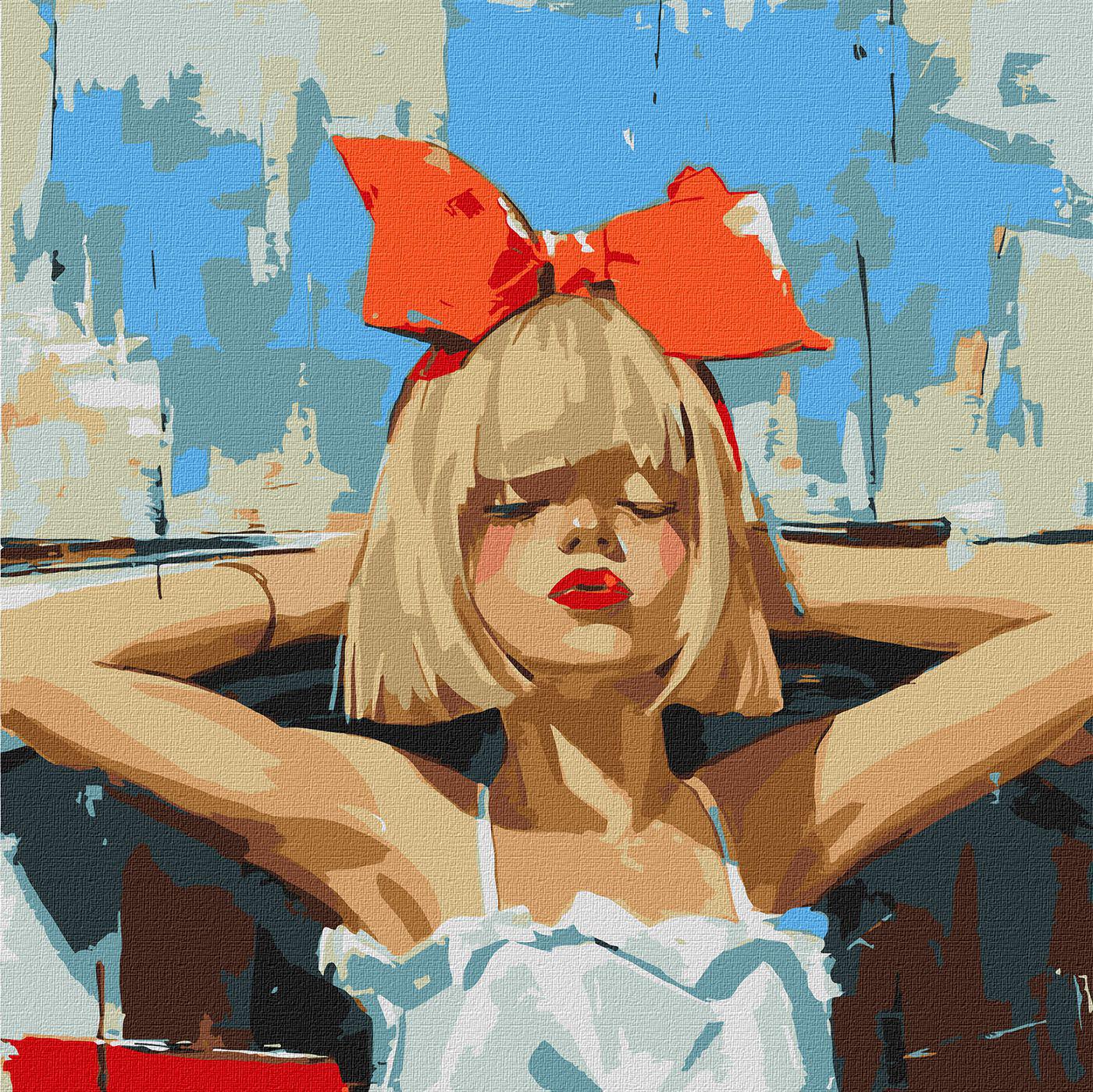 Набір для розпису по номерах Ideyka І нехай весь світ зачекає КНО8574 50x50 см (MTT-198674)