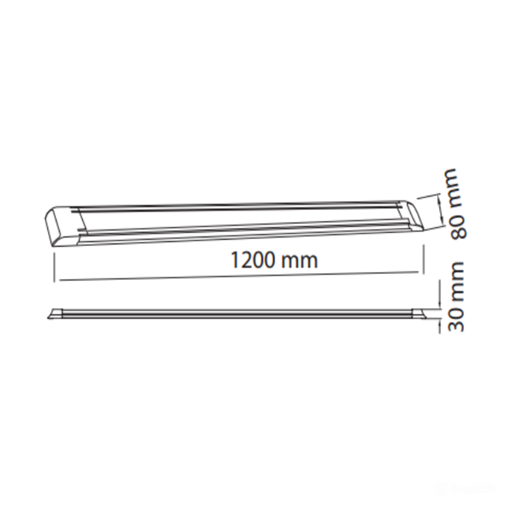 Світильник світлодіодний лінійний HOROZ ELECTRIC Gama-60X 60W 6400K Білий - фото 2 Світильник світлодіодний лінійний HOROZ ELECTRIC Gama-60X 60W 6400K Білий - фото 2