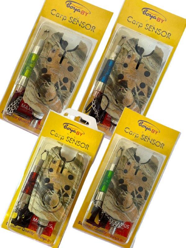 Набір свінгер на ланцюжку/сигналізатор клювання BoyaBY Carp Sensor YL-6 4 шт. Камуфляж (22453189) - фото 2 Набір свінгер на ланцюжку/сигналізатор клювання BoyaBY Carp Sensor YL-6 4 шт. Камуфляж (22453189) - фото 2