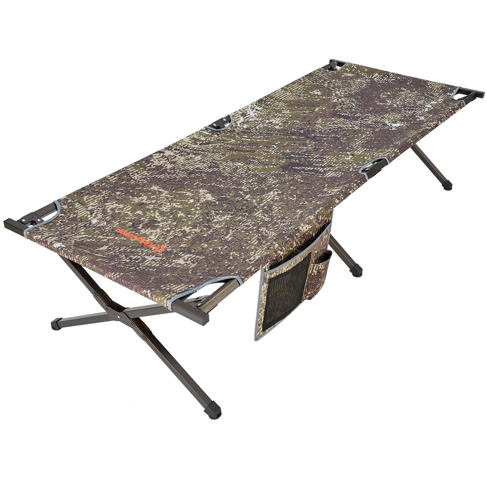 Раскладушка KingCamp Hard Camping Cot (1026-KC2103 Camo)