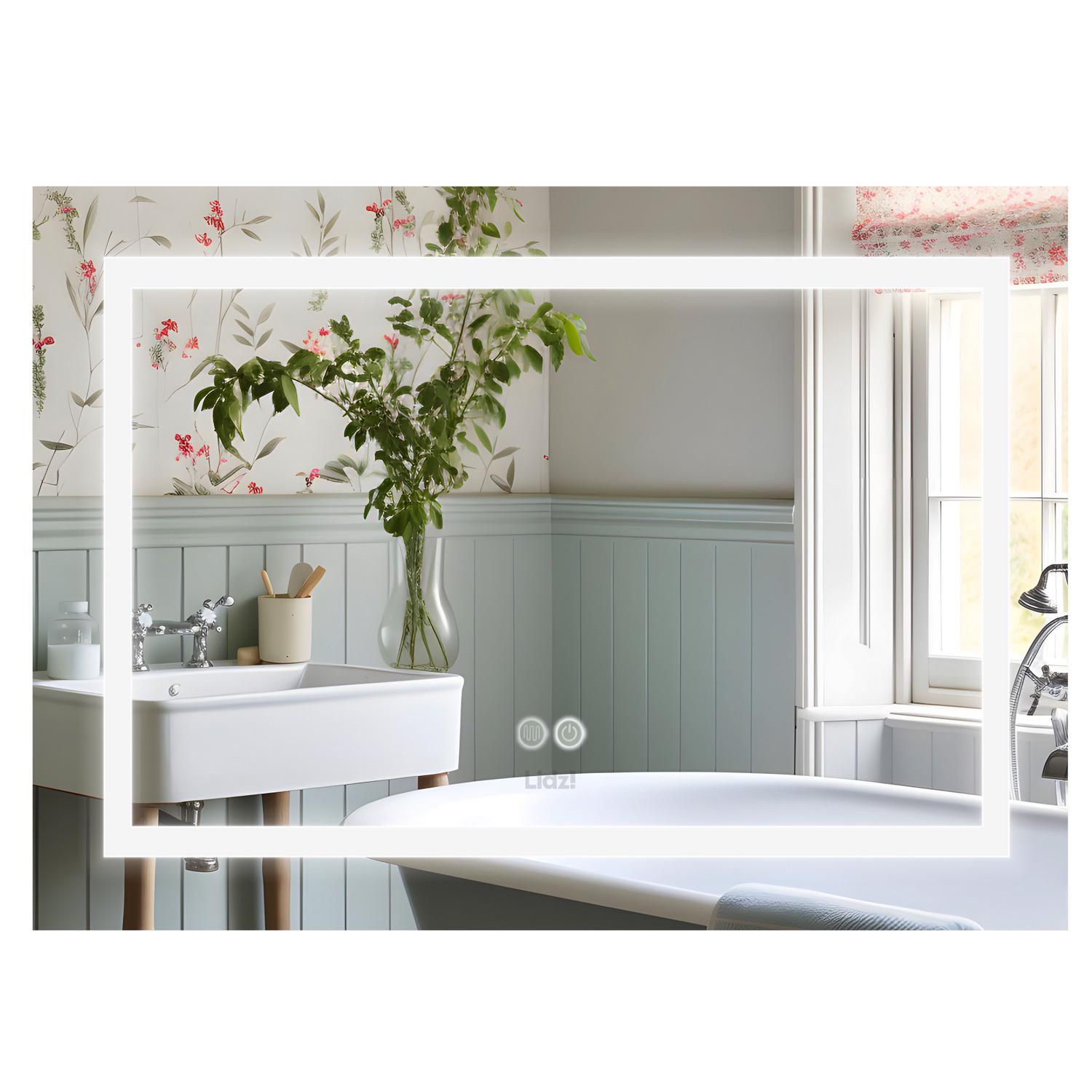 Зеркало Lidz Kubis LD78LF9047400 c LED подсветкой 60x80 см (248573)