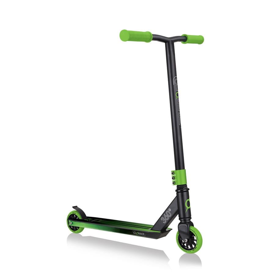 Самокат трюковий Globber GS 360 Black/Lime Green (564) - фото 1