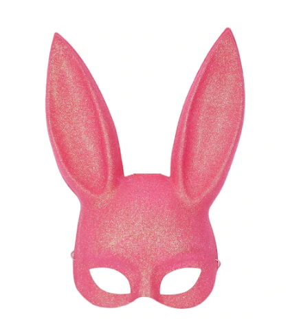 Маска Resteq кролик PlayBoy 36 см Рожевий - фото 2 Маска Resteq кролик PlayBoy 36 см Рожевий - фото 2