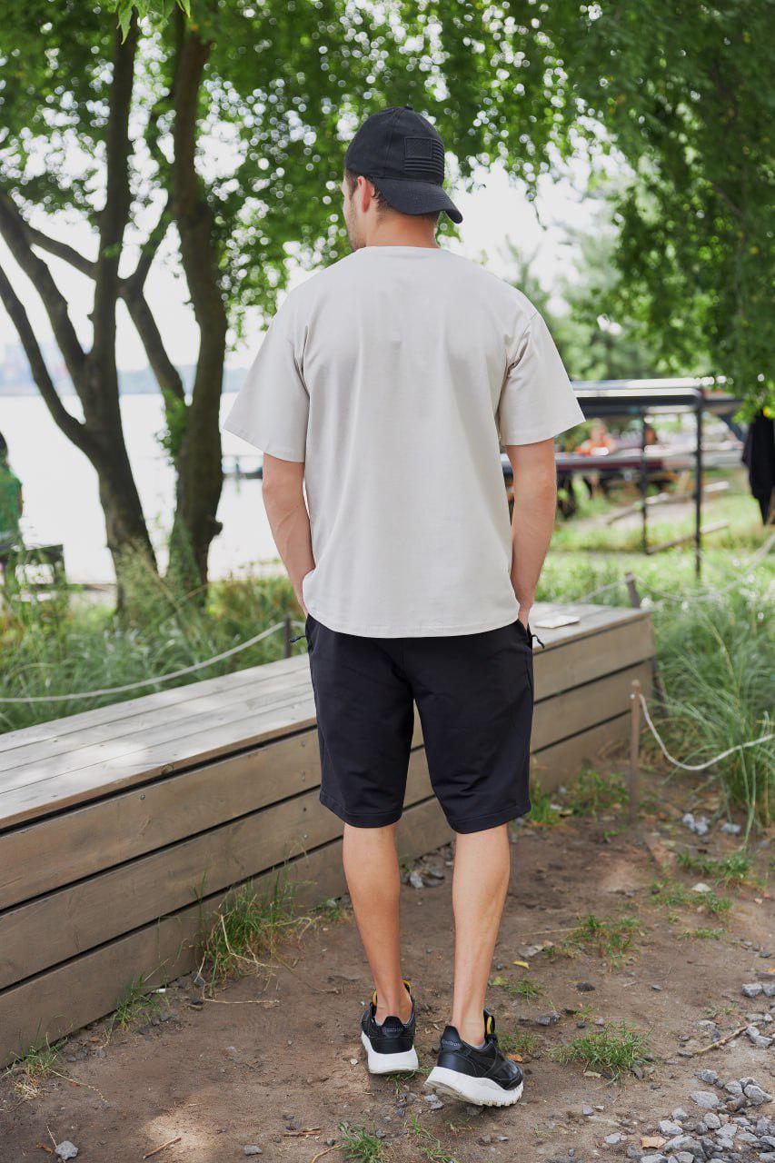 Шорти чоловічі М102 подовжені XL Чорний (797-1-63) - фото 2