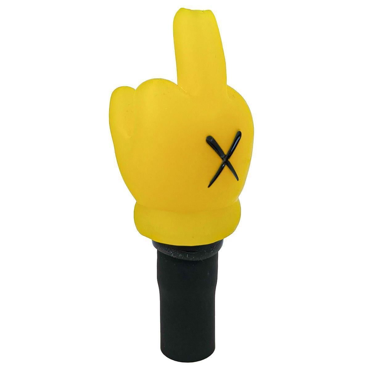 Мундштук персональний для кальяну Vibe Hookah FCK Yellow
