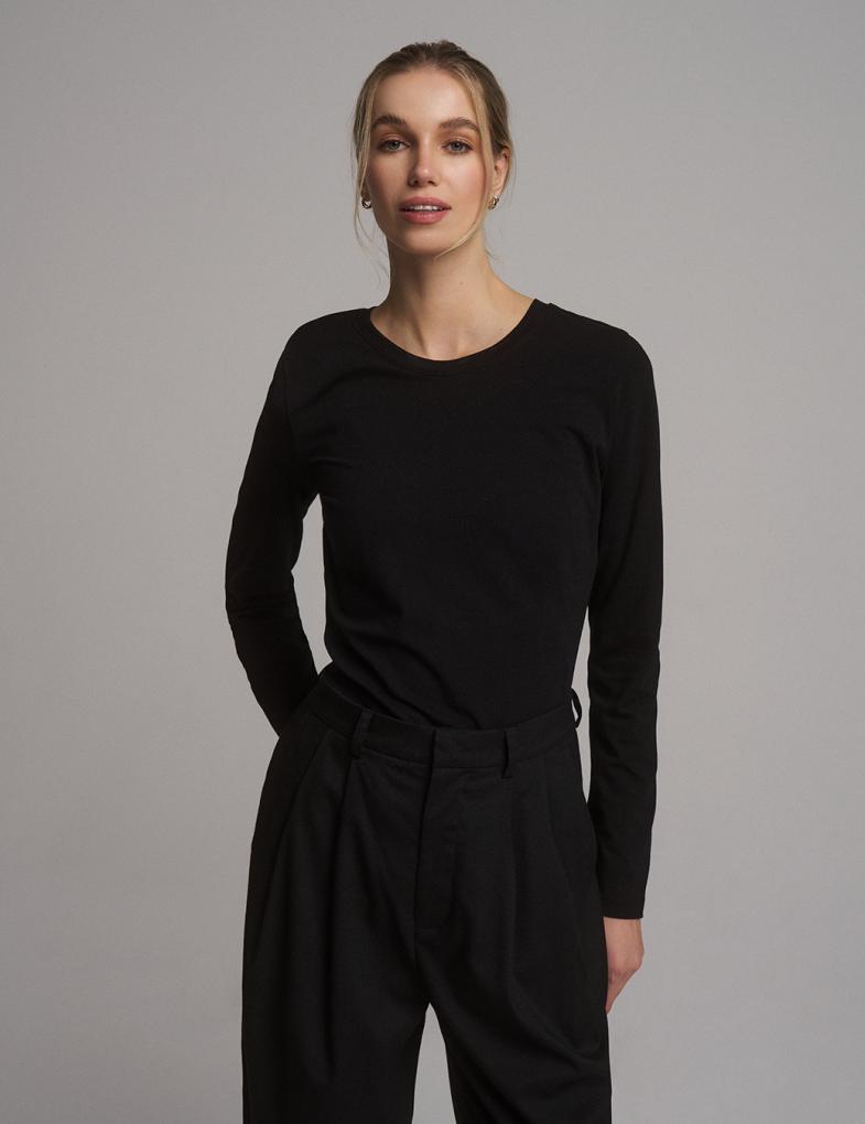 Лонгслів жіночий Diverse DAVUN XL Чорний (5905384085269) - фото 2 Лонгслів жіночий Diverse DAVUN XL Чорний (5905384085269) - фото 2