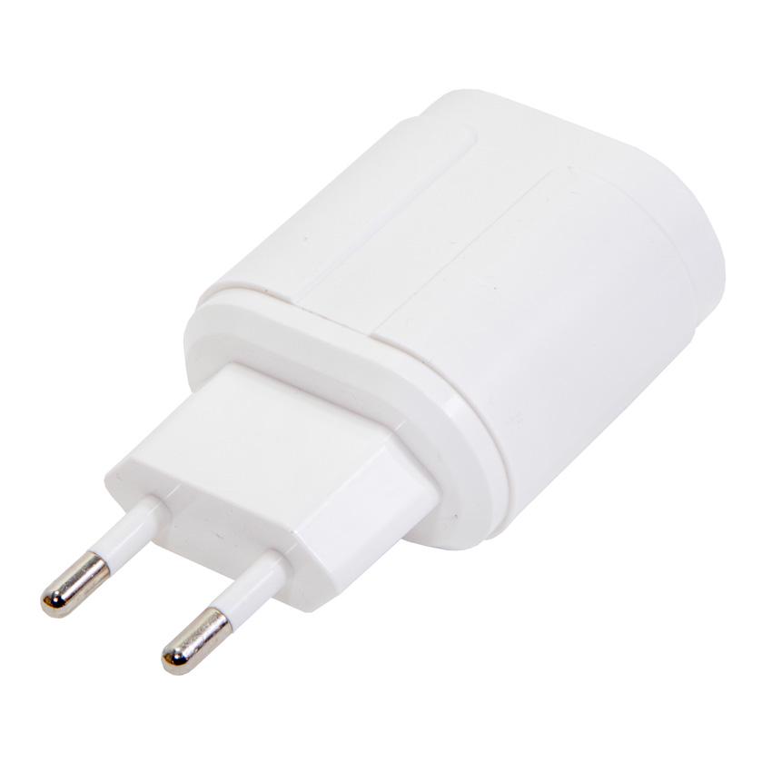 Зарядний пристрій Carprie адаптер 13-222 5 V 3,5A 18 W USB 3.0- Quick Charge 3.0 White