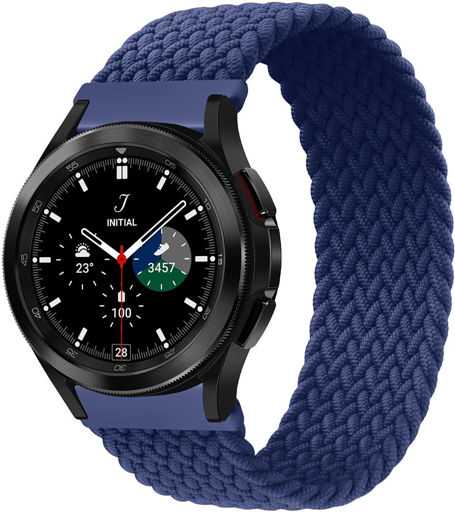 Ремінець Solo Loop для Galaxy Watch 4 Classic 46 мм (135 мм) Blue (23477-28)
