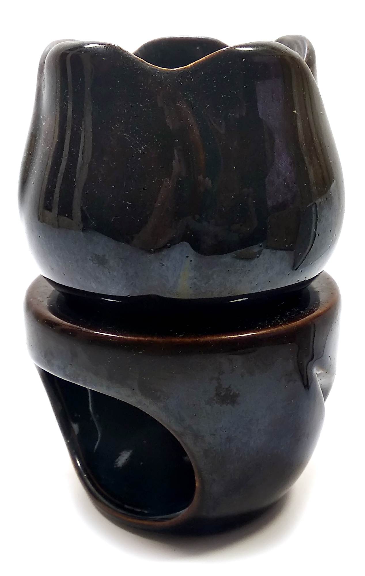 Аромалампа керамічна Квітка 8,5х8,5х12 см