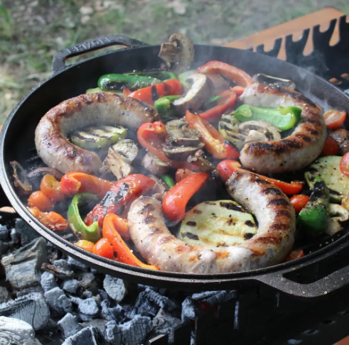 Крышка-сковорода чугунная Brizoll 400 мм - фото 8 Крышка-сковорода чугунная Brizoll 400 мм - фото 8