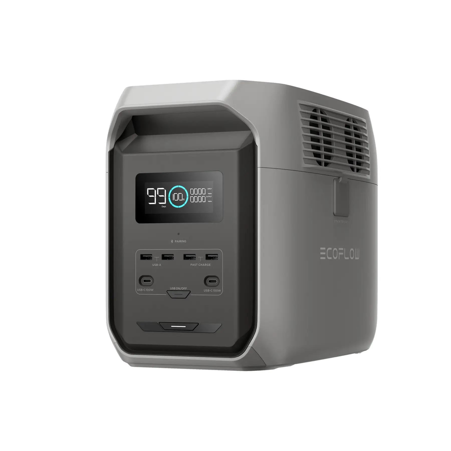 Зарядная станция EcoFlow DELTA 3 1500 Авиа 1536 Wh 3600 Вт LiFePO4 (EFDELTA1500-EU-AV)