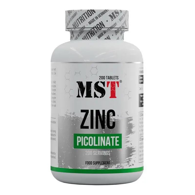 Піколінат цинку MST Zinc Picolinate 200 табл. (23242-01)