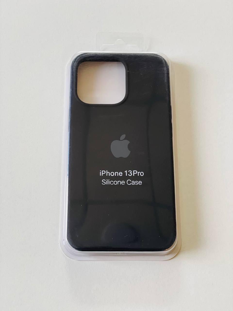 Чохол силіконовий для iPhone 13 Чорний (10924297)