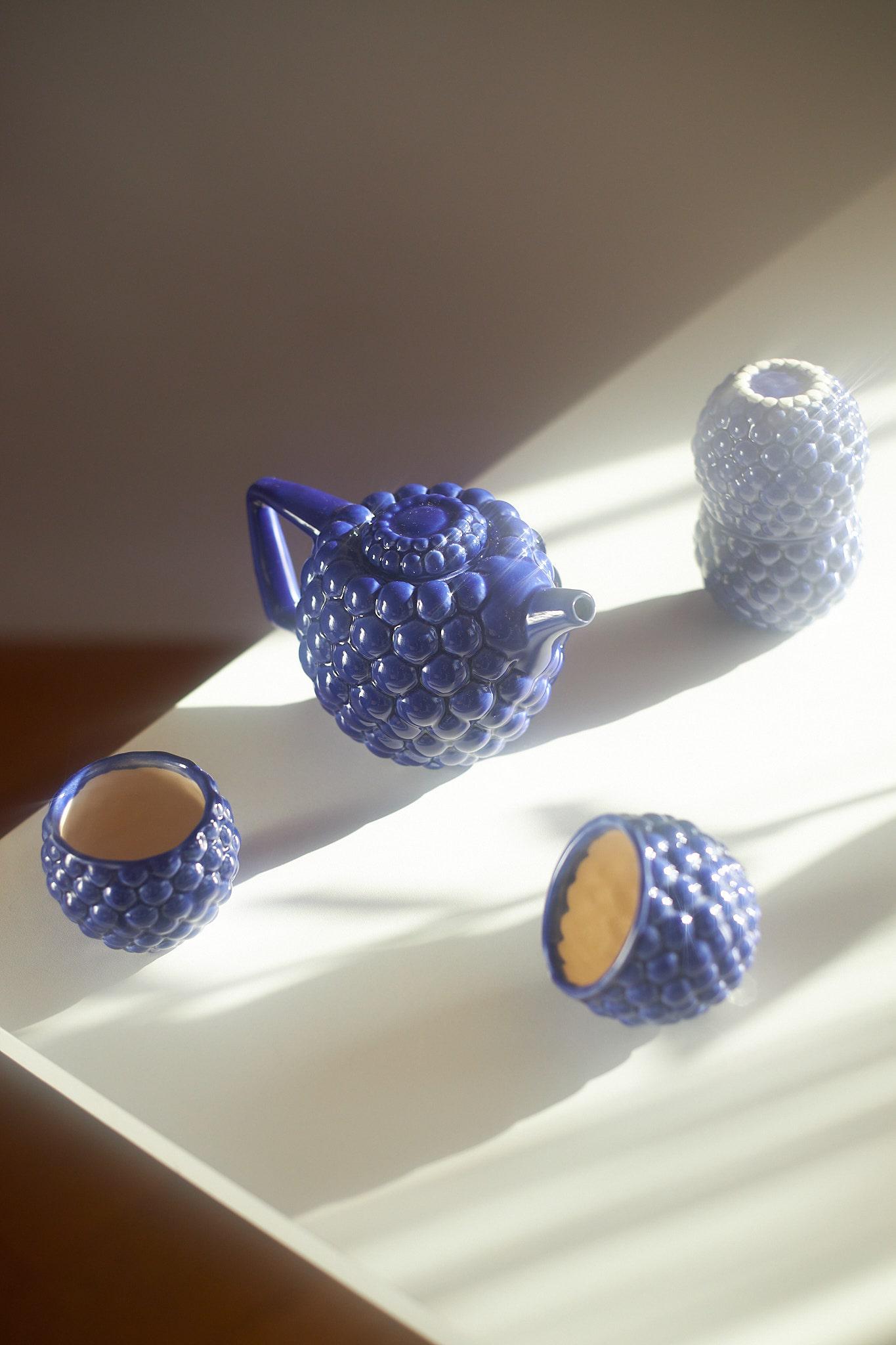 Набор для чайной церемонии Синяя ягода ручной работы (TS-20) - фото 19 Набор для чайной церемонии Синяя ягода ручной работы (TS-20) - фото 19