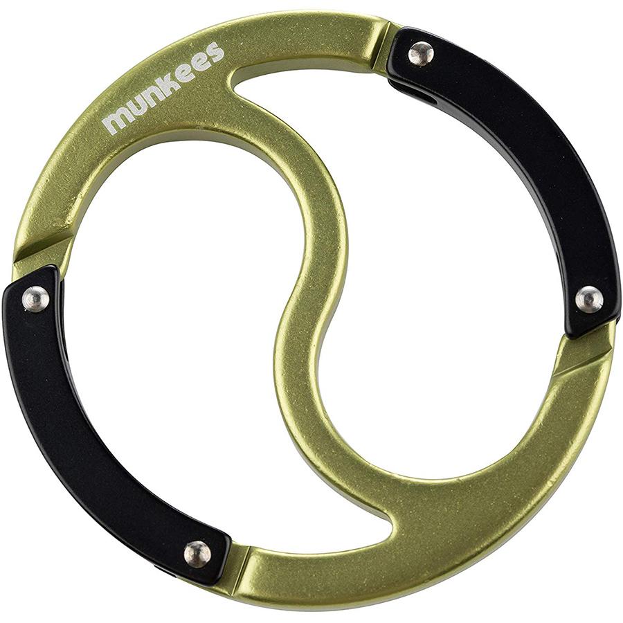 Карабін Munkees Ying Yang Green (3260)